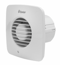 Xpelair Simply Silent DX100BS 100mm Standard Square Extractor Fan 2 Speed Square