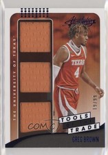 2021-22 Panini Chronicles Draft Picks Blue 19/99 Greg Brown III #ATT-GB v9t