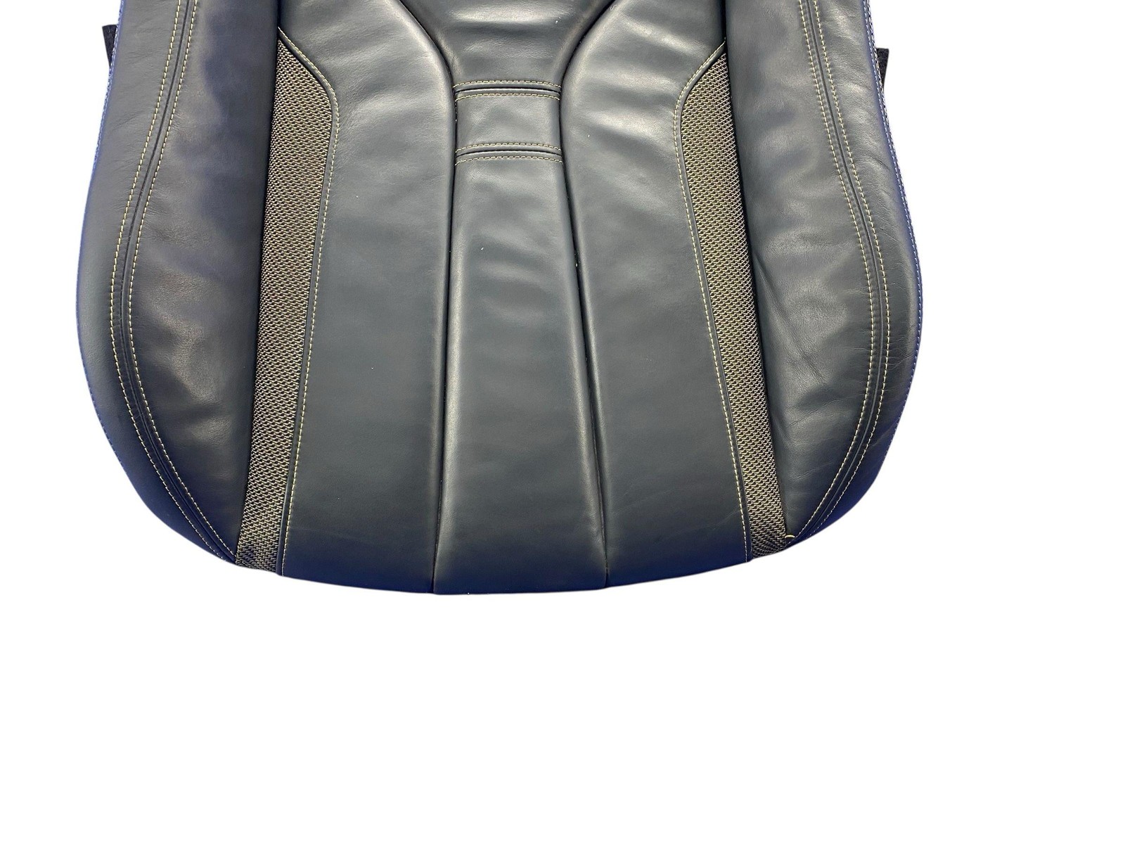 2014-2019 BMW I8 FRONT LEFT LOWER SEAT CUSHION GRAY LEATHER OEM