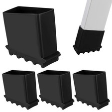 4 Pcs Non-slip Ladder Pads Feet Protect Cover Loft Legs End