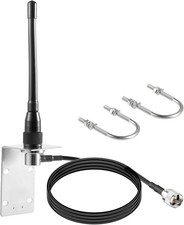 UKW Marine Radio Antenne Low-Profile 156-163MHz PL259 Gummi 