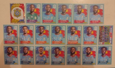 Panini FIFA World Cup 2026 Team Set Congo All 20 Stickers Full COD Congo