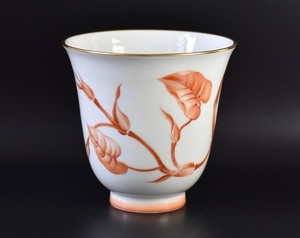 Wazon porcelanowy Rosenthal Fritz von Stockmayer motyw liście dział sztuki sam