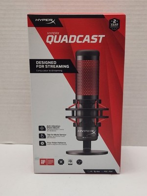 HyperX Quadcast RGB USB Condenser Gaming Microphone