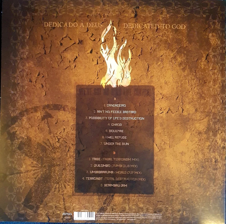 Soulfly - Soul Fire (Brand New Unwrapped Rarities Vinyl LP Record) 226 - Image 2 of 2