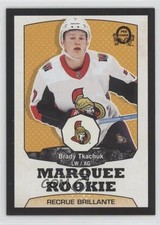 2018 Upper Deck O-Pee-Chee Update Marquee Rookies Black 59/100 Brady Tkachuk 8jr