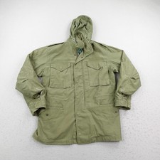 Vintage US Army Jacket Mens Medium Green M65 Field Coat Vietnam War 70s USGI