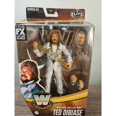 WWE Legends Elite Series 20 Million Dollar Man Ted DiBiase Action Figure Chase