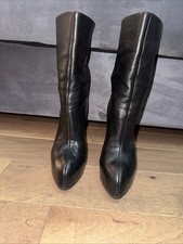 Giuseppe Zanotti Stivaletti Pelle Nero Tg 37