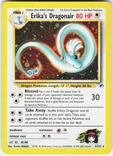 Pokemon Erika's Dragonair 4/132 Rare Gym Heroes Pokemon Unlimited Holo Near Mint on eBay