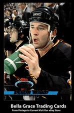 1993-94 Topps Stadium Club Dixon Ward #454 Vancouver Canucks NHL Hockey 