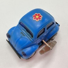 Vintage 70s Volkswagen Beetle Wind Up Toy