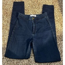 American Apparel High Waisted Stright Leg Jegging Jeans Size Small 2 