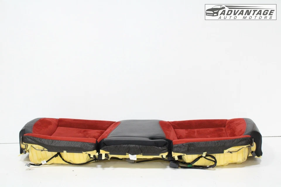 2015-23 道奇充电器 后部 2ND 第二排 低座座座座座垫 底部 红宝石 红色 原始设备制造商 — 第 2/4 张图片