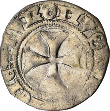 Anglo-Gallic - Henry VI Denier ND (1422-1453) NGC F Details