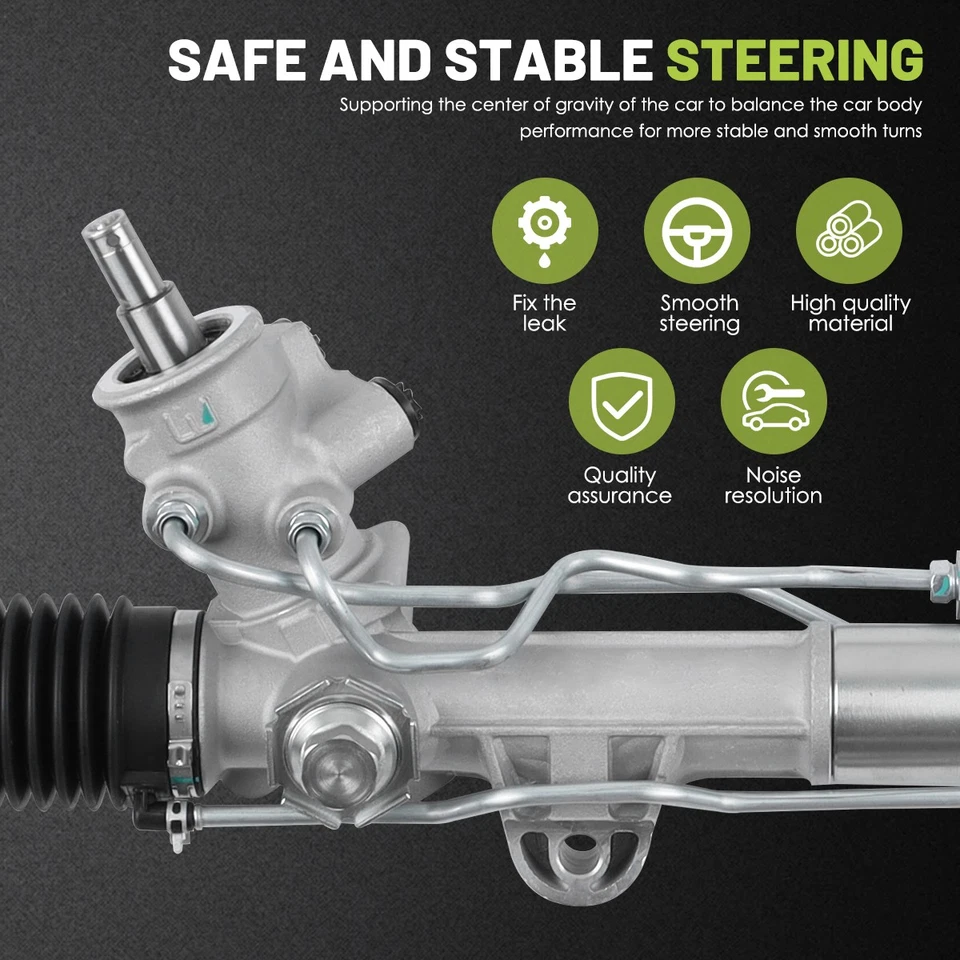 OEM Power Steering Rack & Pinion Assy For 97-05 Buick Century 00-11 Chevy Impala Foto 3 de 4