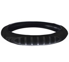 18" Steering Wheel Cover Black Compatible w/ All Heavy-duty Trucks