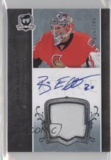 2007-08 Upper Deck The Cup Rookie 25/249 Brian Elliott #152 Patch Auto 0c3