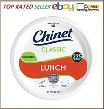 Chinet Classic Lunch Paper Plate, 8.75", 225 ct.