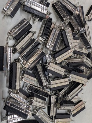 57x AMP AmpliMite HD-22 High Density D-Sub Crimp Snap Plug Connectors 748461-1
