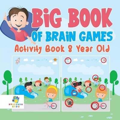 Educando Kids Big Book of Brain Games Activity Book 8 Year Old (Taschenbuch)