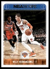 2017-18 Hoops #103 Willy Hernangomez