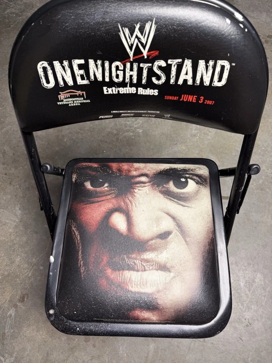 Black WWE Wrestling Chairs for sale | eBay