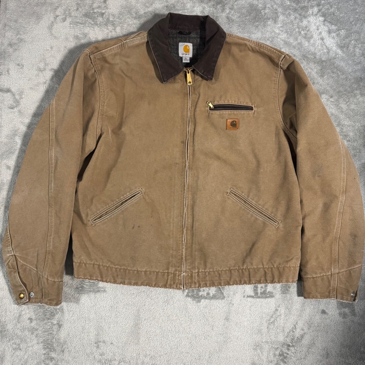 Carhartt J97 FRB Detroit Jacket Blanket Lined Size XL Tall