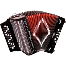 Alacran Accordion AL3112 Black with Case FBE