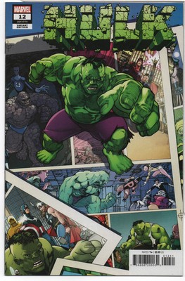 HULK #12   TRAVEL FOREMAN INCENTIVE VARIANT   LIMITED 1:25   HULK PLANET - 2023