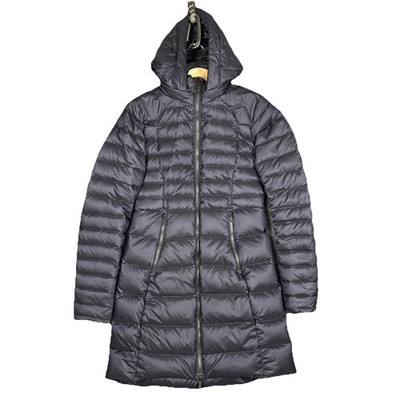 Lululemon Brave The Cold Goose Down Parka Jacket Navy Hooded Full-Zip Size 2
