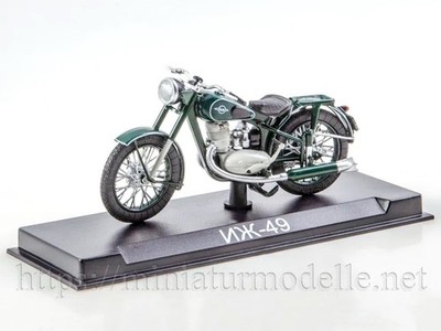 1:24 IZh 49 Motorrad Modimio 70 NM70 Russische DKW NZ 350 Russian Motorcycle DDR