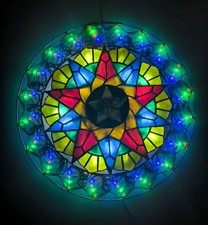 Ring Two Star 20" Parol Filipino LED Christmas Lantern | 8 Modes | 2025 Design