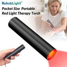660nm Infrared Red Light Therapy Torch with Bulit in Battery for Pain Relief US