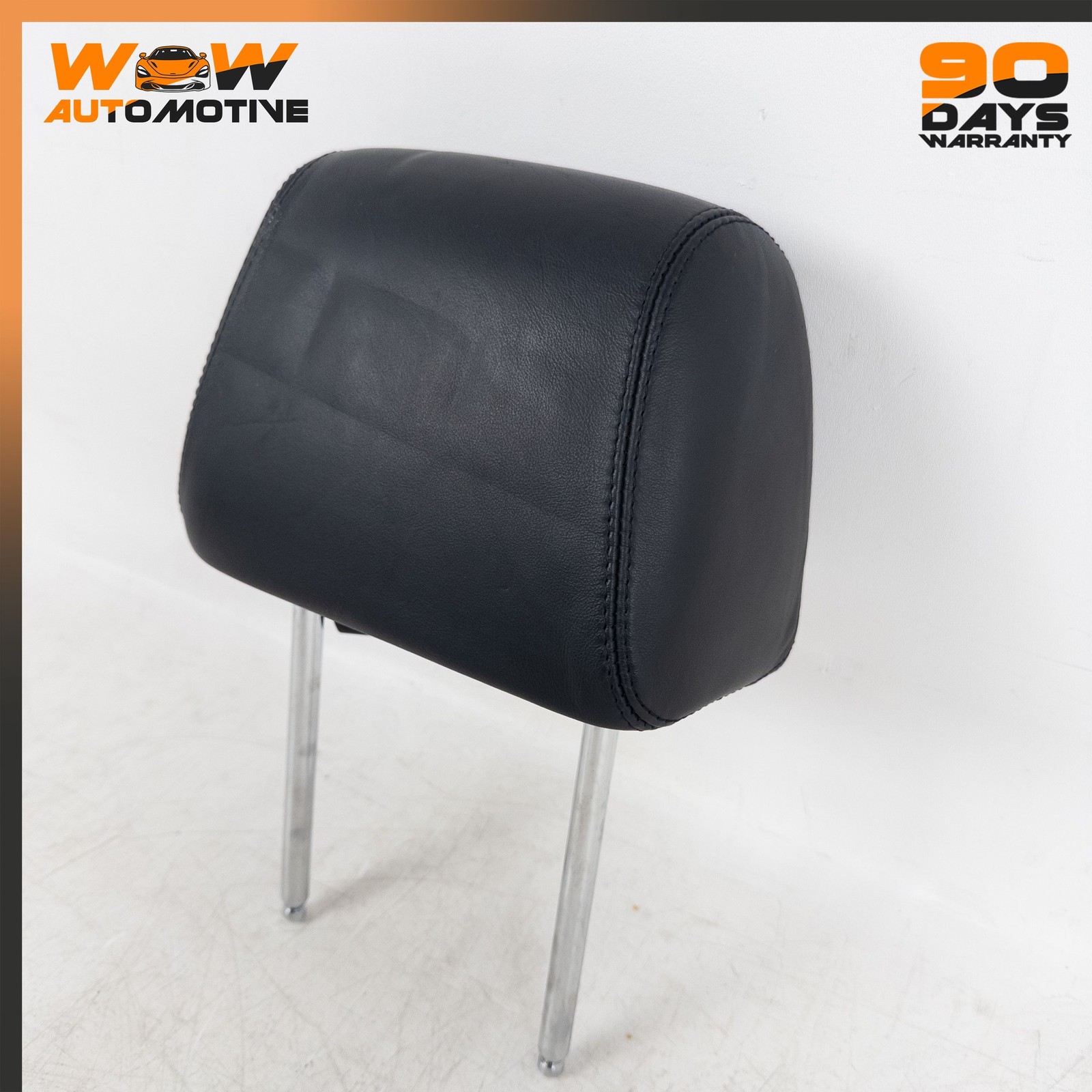 06-13 BENTLEY CONTINENTAL FLYING SPUR FRONT RIGHT LEFT SEAT HEADREST BLACK OEM