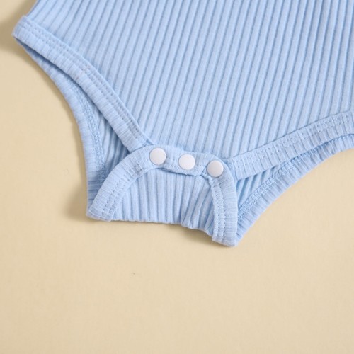 Newborn Baby Girl Easter Outfits Long Sleeve Bodysuit Romper Bunny Eggs Print... - Foto 6 di 7