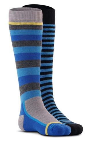 Fox River Snow Socks Kids Small 9-11.5 Wool Boot Socks Winter Ski 2 Pack NEW - Picture 7 of 7