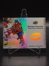 Michael Pezzetta 2023-24 Upper Deck Series 2 Director of Boards Rainbow Foil DB4