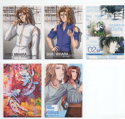 11 pcs trading Card Tokimeki Memorial Girl's Side Mihara Shiki | eBay