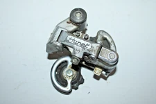 Huret Allvit Vintage Rear Derailleur Medium Reach 5/6 Silver Touring USA Shipper