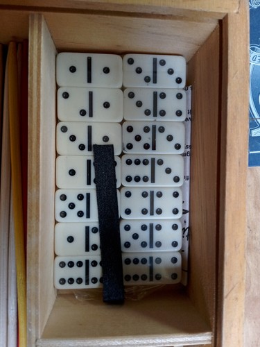 Ridleys House of Novelties Classic Games Compendium In Wooden Box. Mostly Unused - Picture 8 of 17