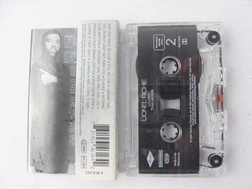 Musicassetta MC Lionel Richie Louder Than Words Cassette Tape - Imagen 2 de 2