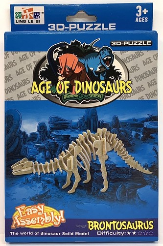 Kids’ 3D Puzzle Lot Of 6 Insects Dinosaurs Roman Warship Educational Puzzles - Picture 4 of 9