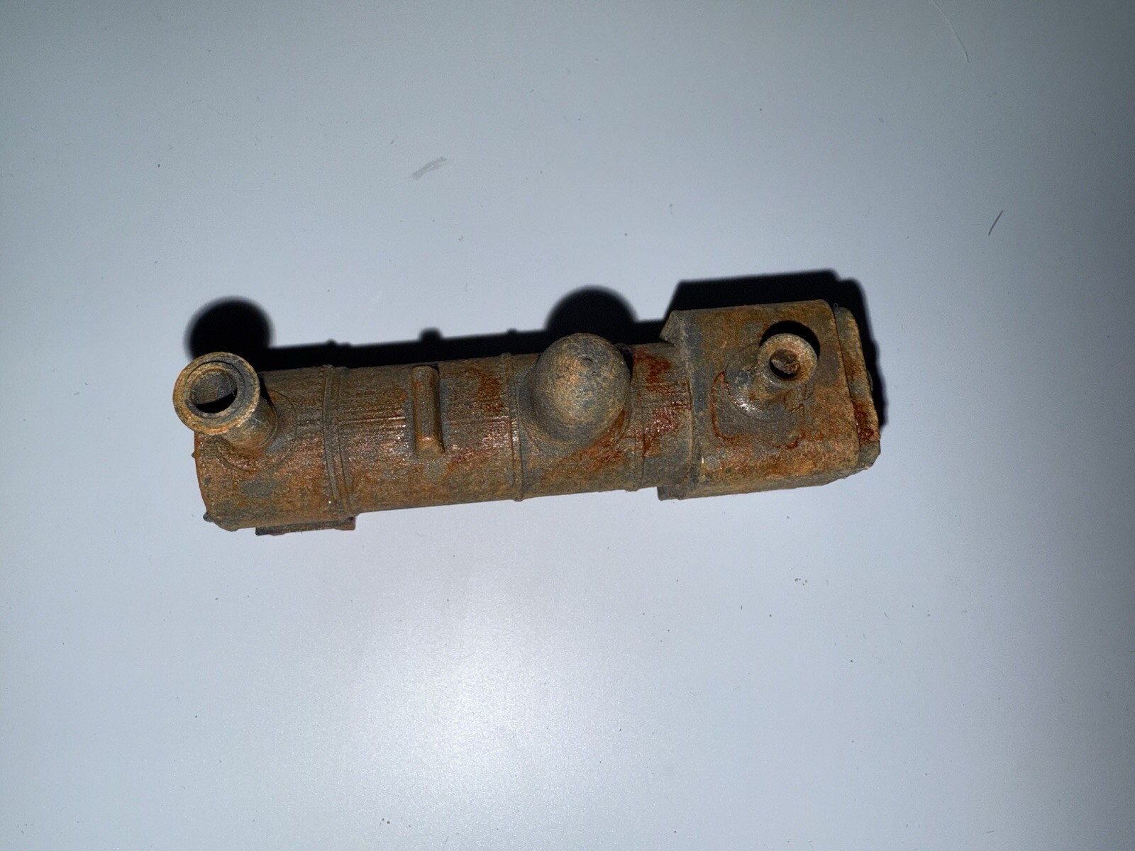 1:87 Ho Scale Rusty Steam Engine Boiler Load/decor (REAL RUST)