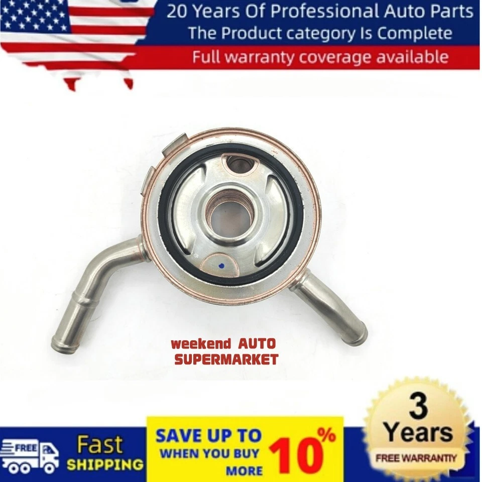 NUEVO conjunto de enfriador de aceite de motor adecuado para Nissan Versa 2012-2019 Versa Note 2014-2019 Foto 3 de 4