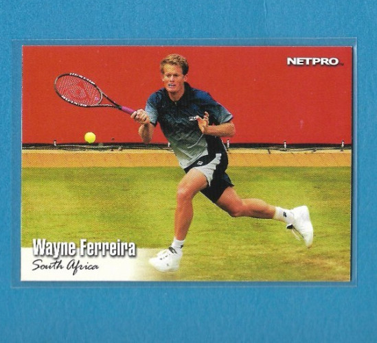 2003 NetPro Wayne Ferreira Card, Tennis ATP Tour South Africa #44