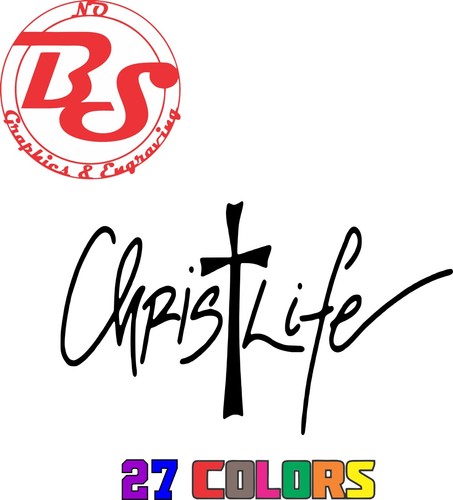 6" Jesus Loves You Vinyl Decal Religion Christ Church Family God Faith Love noBS - Picture 39 of 81