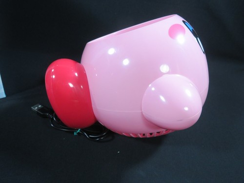 kirby no fan hoshi star usb desk tabletop Pink Nintendo game tested Japan JP - Picture 4 of 24