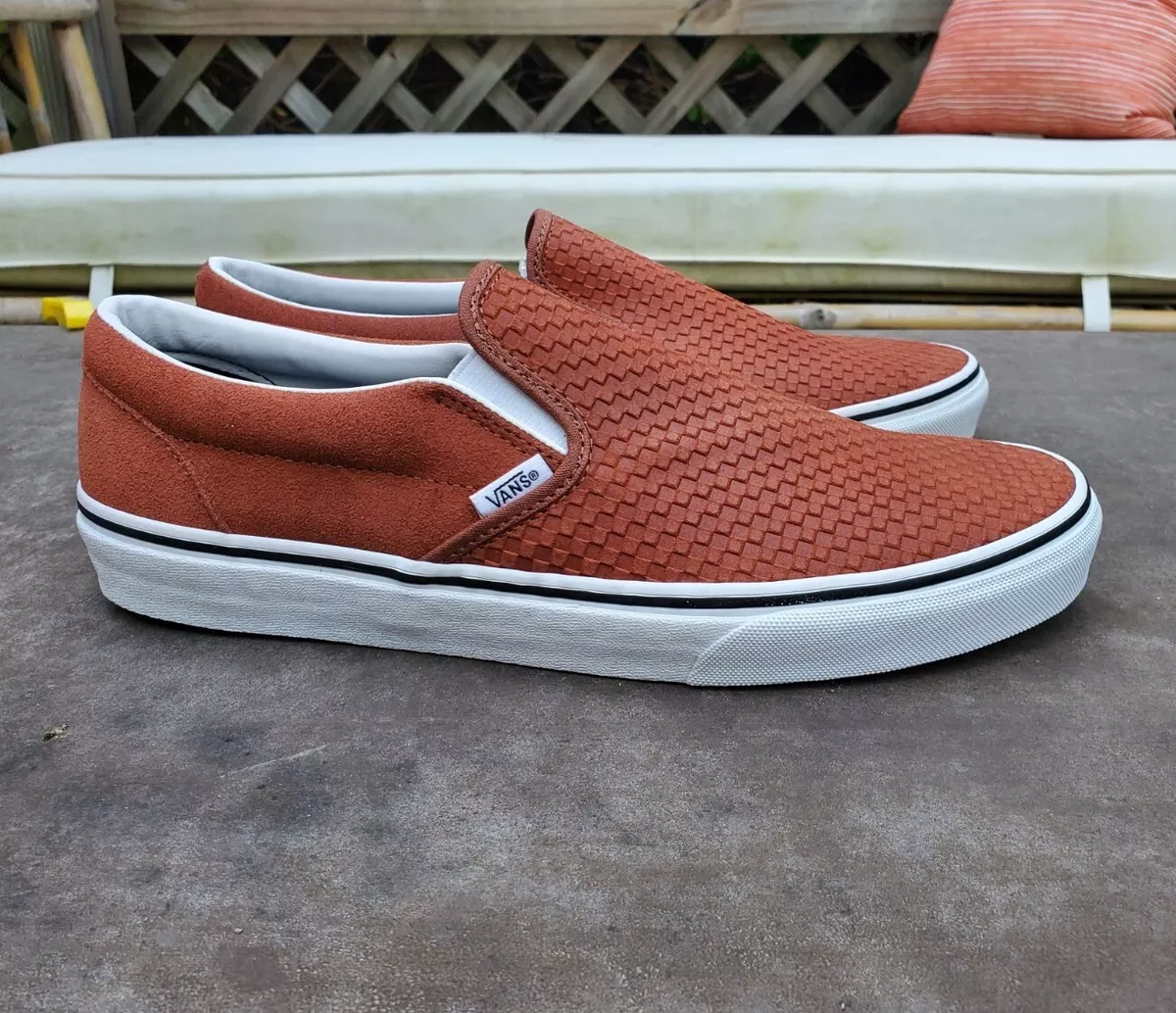 Red and brown vans deals
