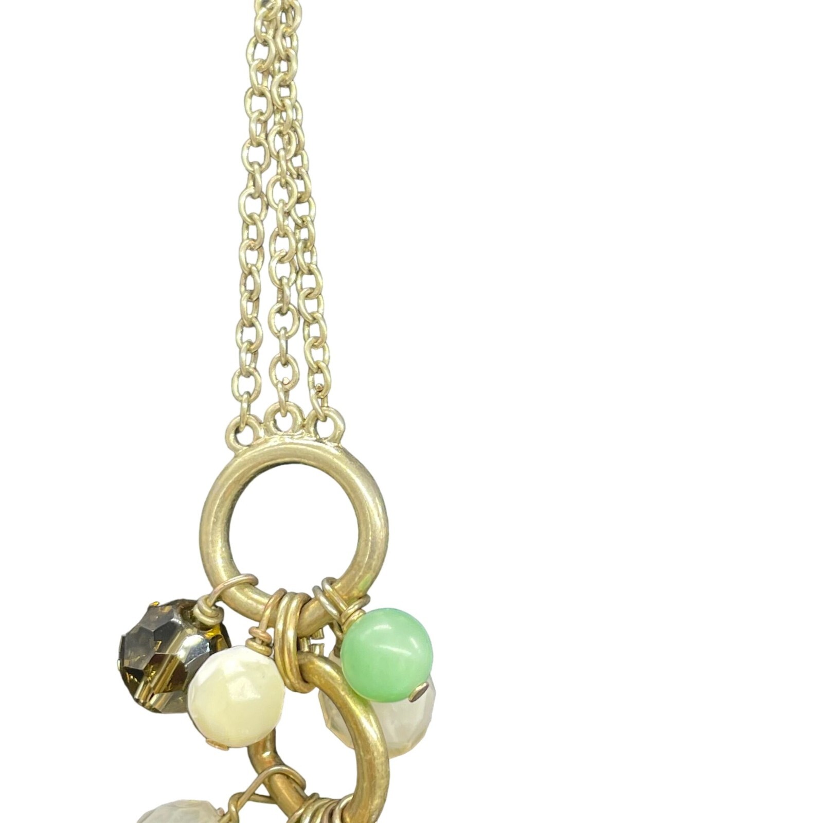 Talbots Multicolor Glass Beaded Statement Choker … - image 5